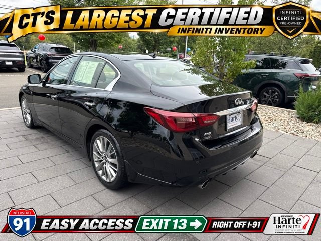 Certified 2024 INFINITI Q50 Luxe w/ Cargo Package AWD/4WD image 6