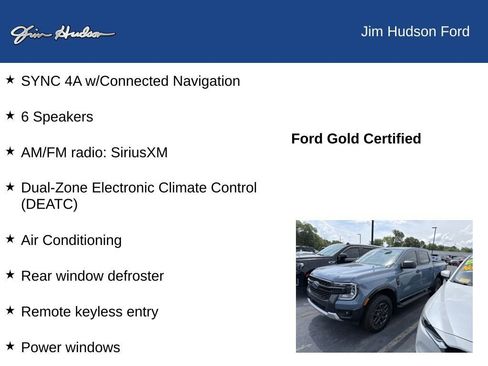 Used 2024 Ford Ranger XLT w/ FX4 Off-Road Package AWD/4WD image 10