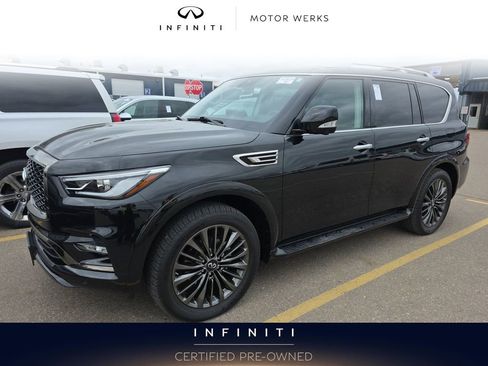 Certified 2023 INFINITI QX80 Premium Select w/ Cargo Package AWD/4WD image 1