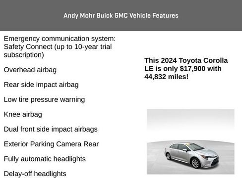 Used 2024 Toyota Corolla LE image 8
