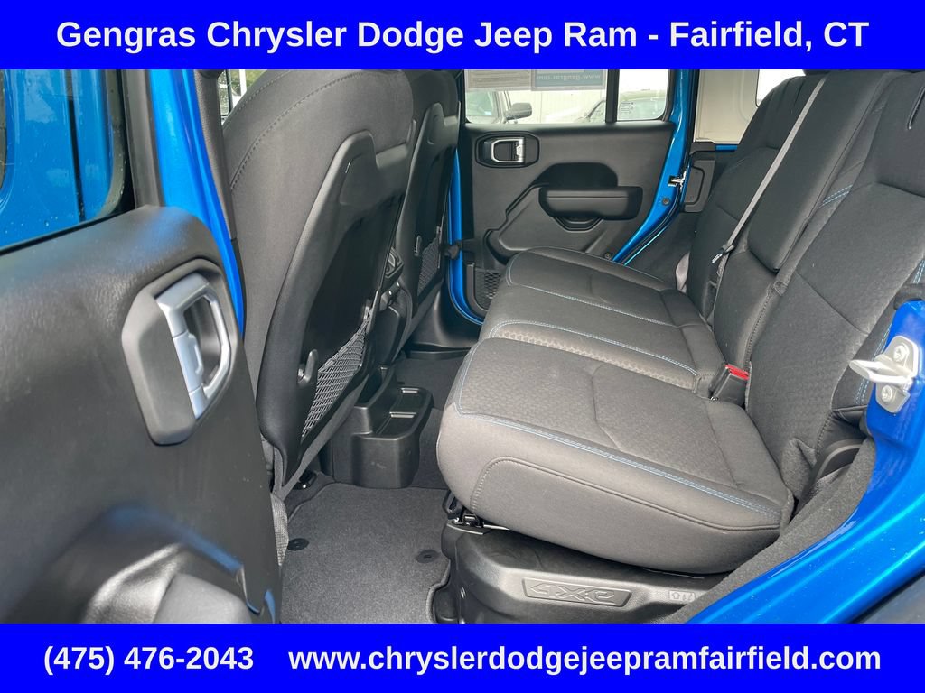 Certified 2025 Jeep Wrangler Unlimited Rubicon 4xe w/ Safety Group AWD/4WD image 41