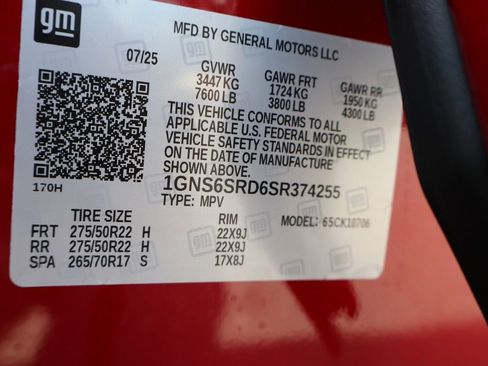 New 2025 Chevrolet Tahoe Premier image 53