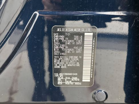 Used 2022 Nissan Armada SL w/ Captain's Chairs Package AWD/4WD image 28