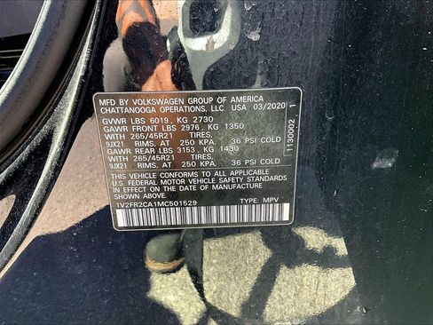 Used 2021 Volkswagen Atlas SEL Premium AWD/4WD image 30