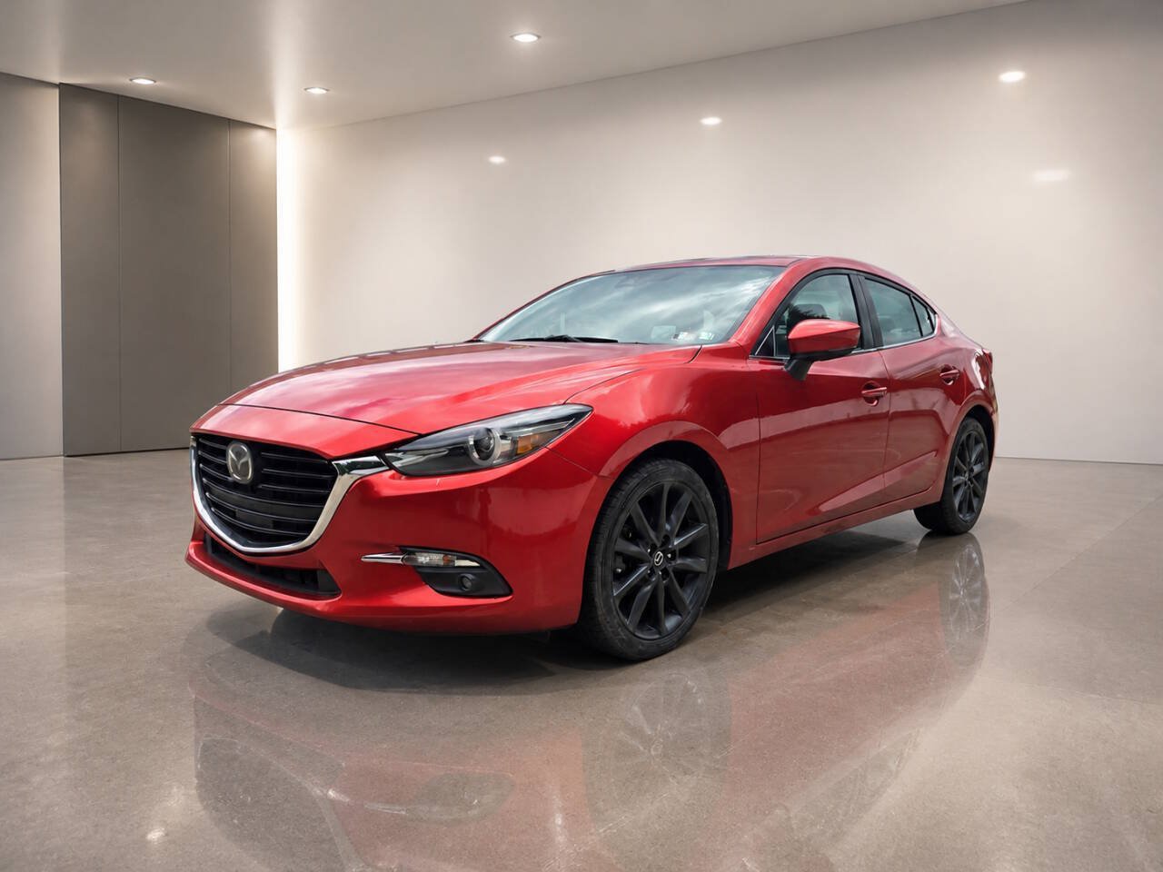 Used 2017 MAZDA MAZDA3 Grand Touring w/ Premium Equipment Package FWD image 1