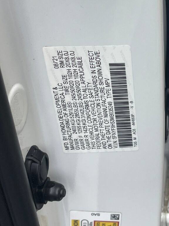 Used 2021 Honda Passport EX-L image 37