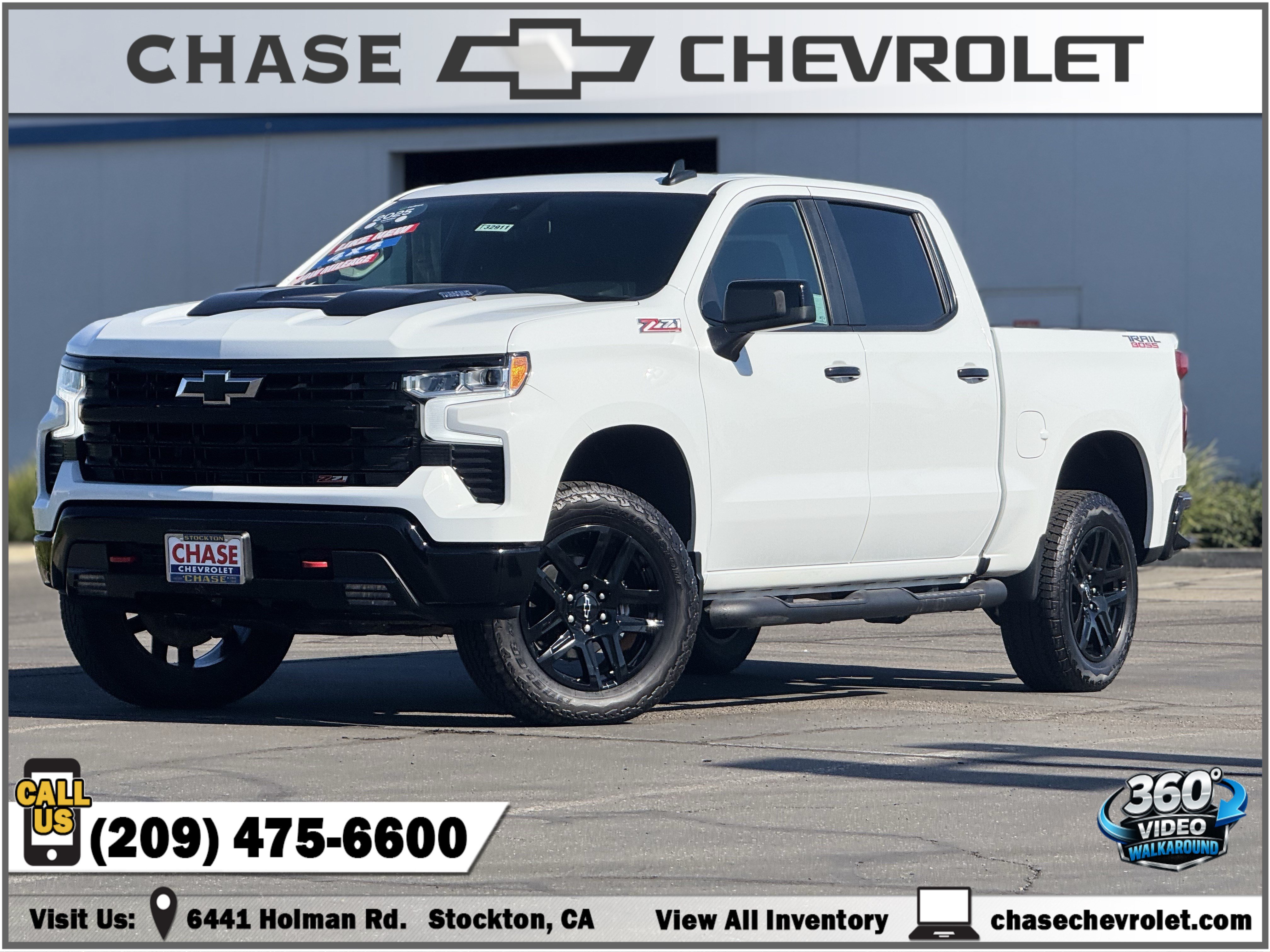 Used 2025 Chevrolet Silverado 1500 LT Trail Boss w/ Protection Package AWD/4WD image 1