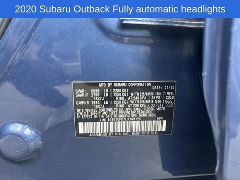Used 2020 Subaru Outback Touring XT image 30