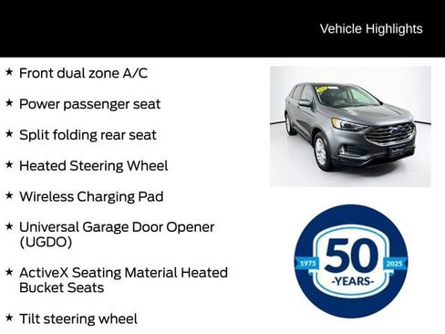 Certified 2022 Ford Edge SEL w/ Convenience Package AWD/4WD image 16