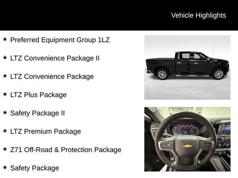Certified 2021 Chevrolet Silverado 1500 LTZ w/ LTZ Premium Package AWD/4WD image 16