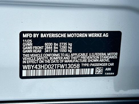 New 2026 BMW i4 xDrive40i w/ Premium Package AWD/4WD image 34