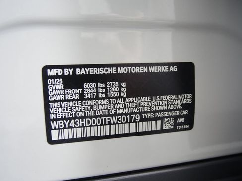 New 2026 BMW i4 xDrive40i w/ Premium Package AWD/4WD image 27