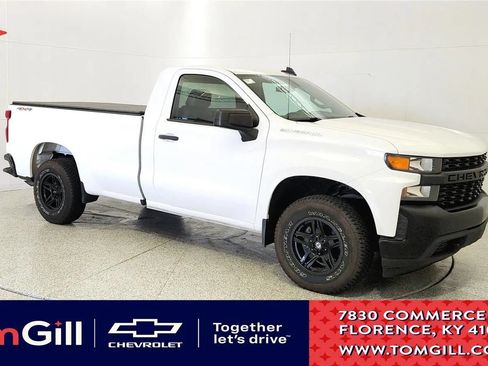 Used 2021 Chevrolet Silverado 1500 W/T w/ WT Value Package AWD/4WD image 1