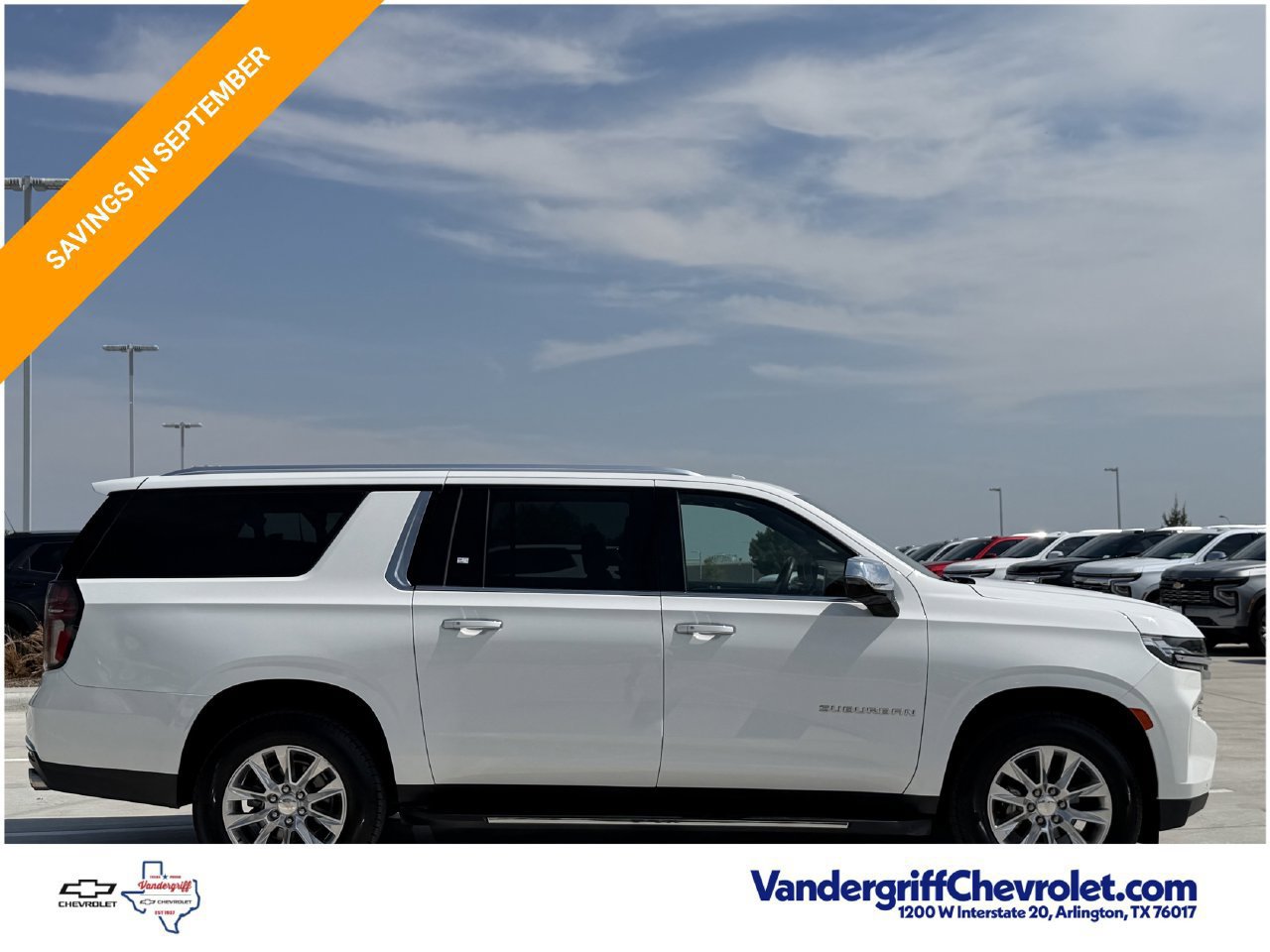 Used 2023 Chevrolet Suburban Premier AWD/4WD image 3