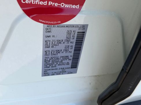 Certified 2024 Nissan Pathfinder SV FWD image 20