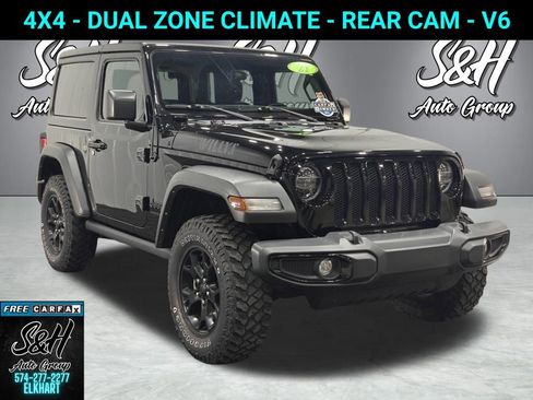 Used 2021 Jeep Wrangler Willys image 1