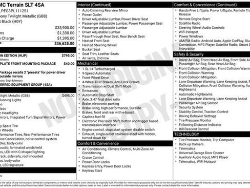 Used 2023 GMC Terrain SLT w/ Elevation Edition image 4