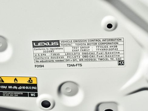 New 2026 Lexus NX 350 AWD image 26