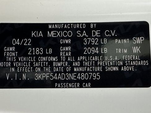 Used 2022 Kia Forte GT-Line w/ GT-Line Premium Package image 14