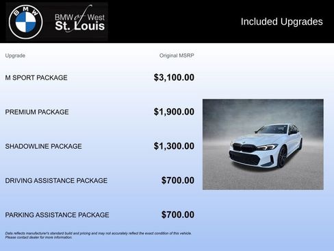 Used 2023 BMW 330i xDrive Sedan w/ M Sport Package image 20