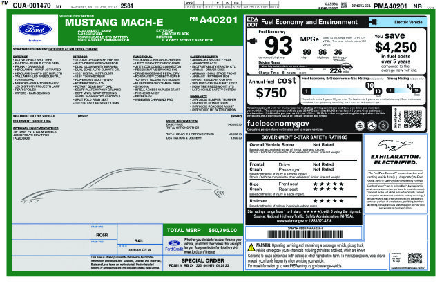 Used 2023 Ford Mustang Mach-E Select AWD/4WD image 8