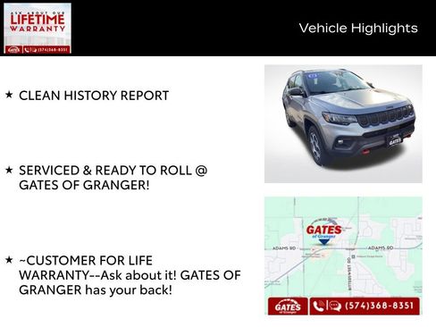 Used 2022 Jeep Compass Trailhawk w/ Trailhawk Convenience Group AWD/4WD image 7
