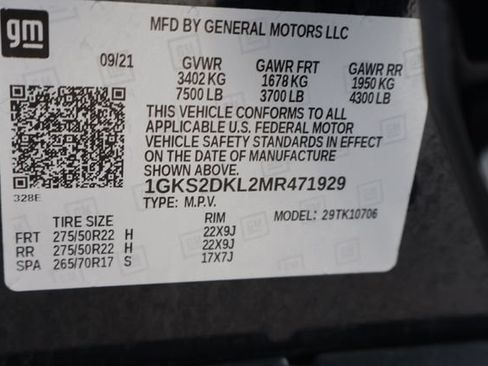 Used 2021 GMC Yukon Denali AWD/4WD image 34