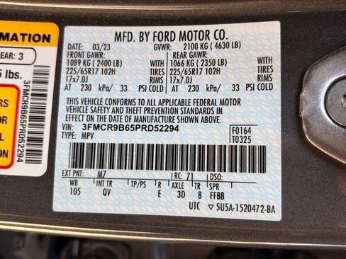 Used 2023 Ford Bronco Sport Big Bend w/ Convenience Package AWD/4WD image 34