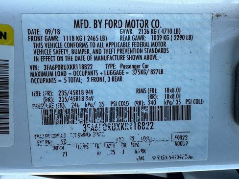 Used 2019 Ford Fusion Titanium image 29