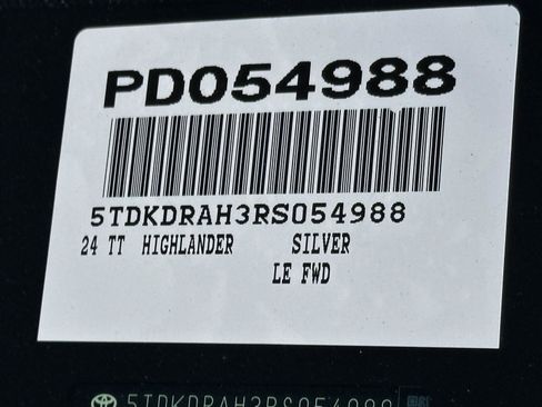 Certified 2024 Toyota Highlander LE image 59