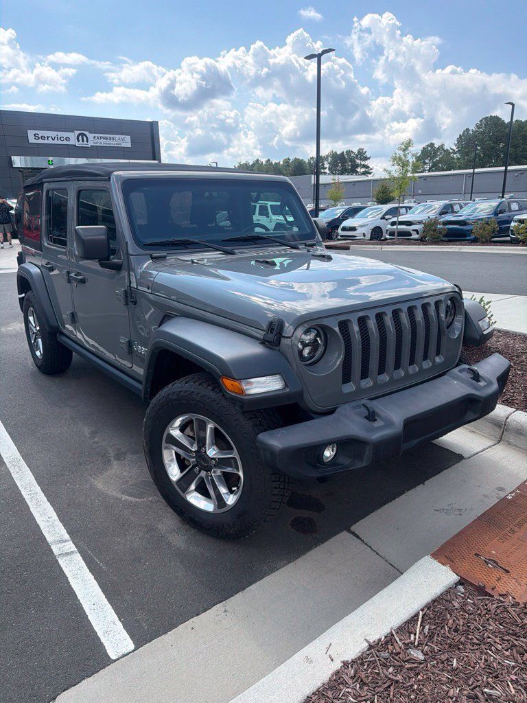 Used 2019 Jeep Wrangler Unlimited Sport S AWD/4WD image 1