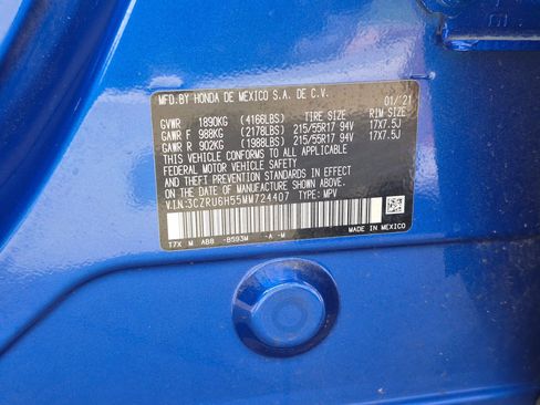 Used 2021 Honda HR-V EX image 32