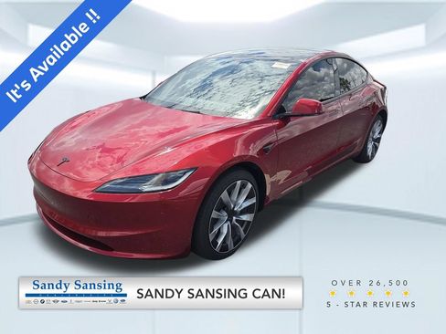 Used 2025 Tesla Model 3 Long Range RWD image 1