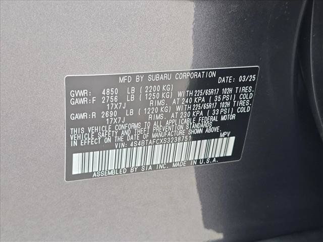 Used 2025 Subaru Outback Premium AWD/4WD image 26
