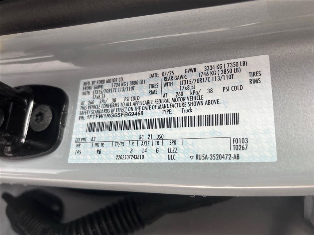Used 2025 Ford F150 Raptor AWD/4WD image 30