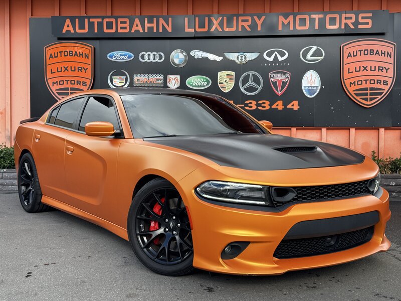 Used 2018 Dodge Charger R/T Scat Pack w/ Dynamics Package RWD image 1