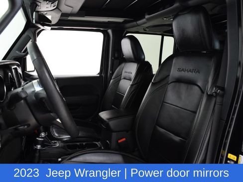 Used 2023 Jeep Wrangler Unlimited Sahara w/ Cold Weather Group AWD/4WD image 25