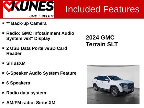 Used 2024 GMC Terrain SLT AWD/4WD image 2