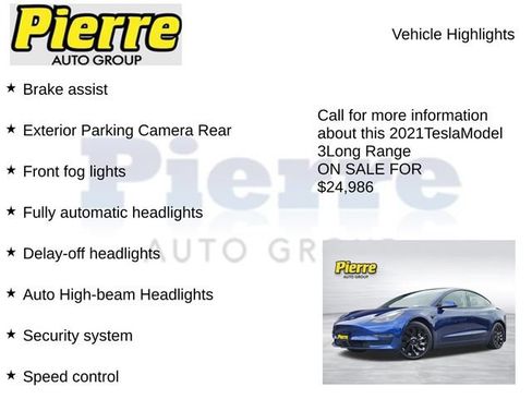Used 2021 Tesla Model 3 Long Range AWD/4WD image 22
