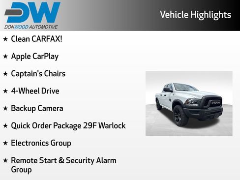 Used 2021 RAM 1500 Classic Warlock w/ Electronics Group AWD/4WD image 6