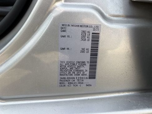 Used 2024 Nissan Altima 2.5 SV FWD image 27