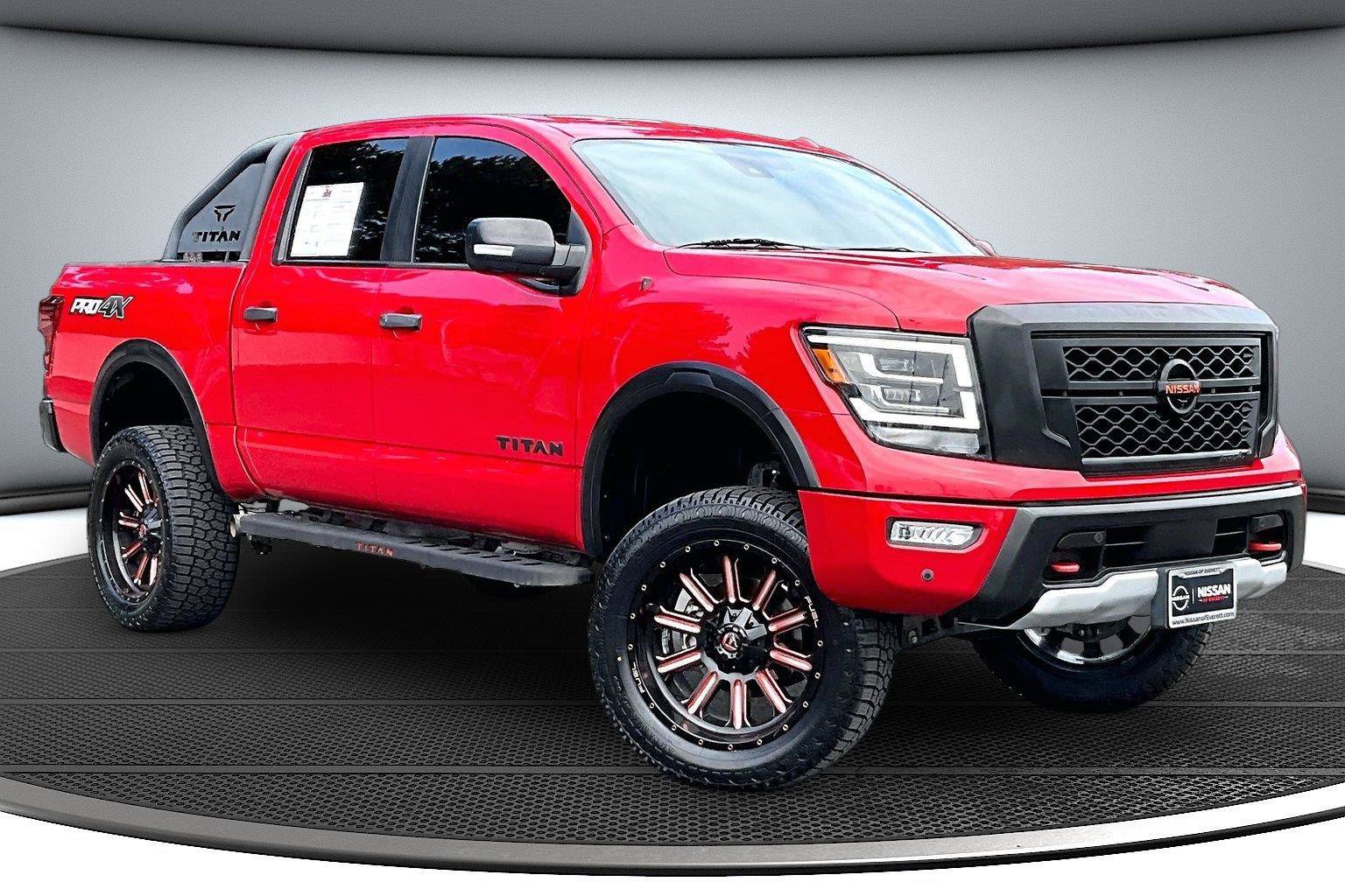 Used 2021 Nissan Titan PRO-4X w/ Pro-4x Convenience Package AWD/4WD image 1