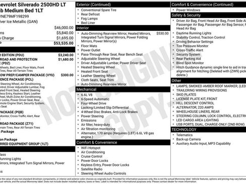 Used 2021 Chevrolet Silverado 2500 LT w/ All Star Edition AWD/4WD image 4