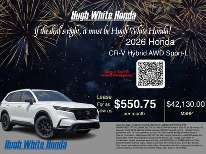 New 2026 Honda CR-V Sport-L