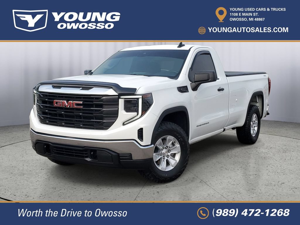 Certified 2025 GMC Sierra 1500 Pro w/ Pro Value Package AWD/4WD 360° Tour