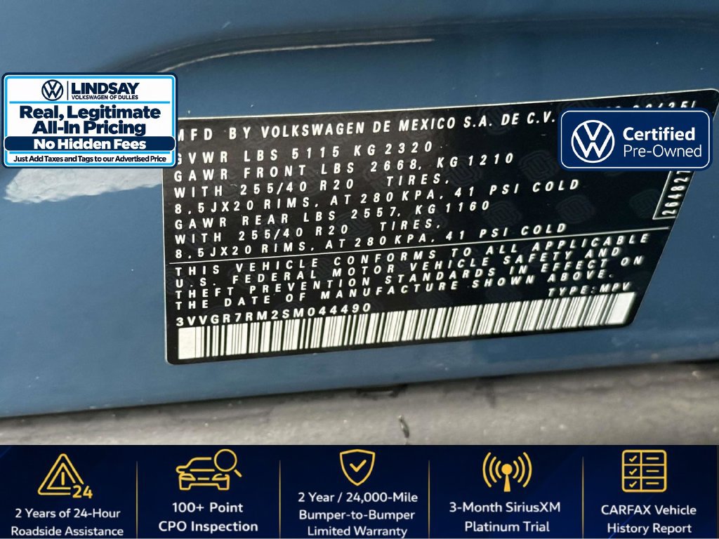 Used 2025 Volkswagen Tiguan SE R-Line AWD/4WD image 26