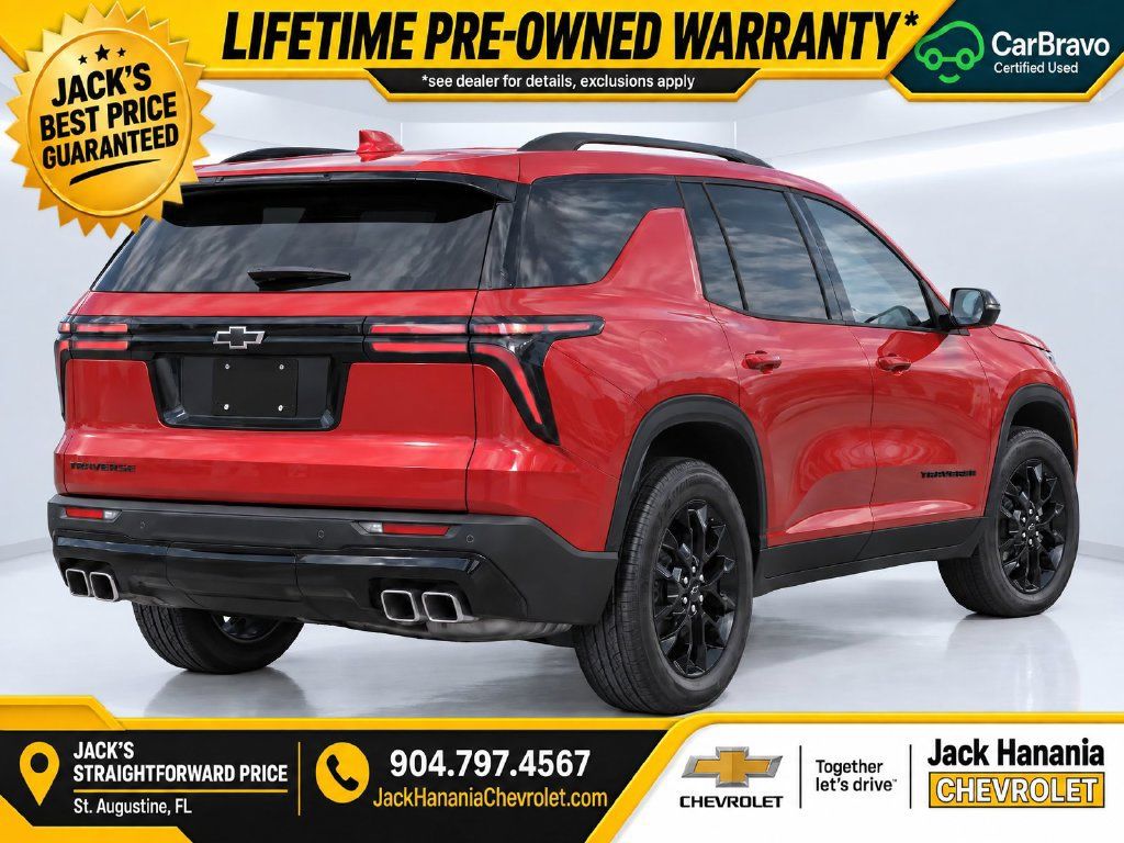 Used 2025 Chevrolet Traverse LT w/ Midnight/Sport Edition FWD image 5