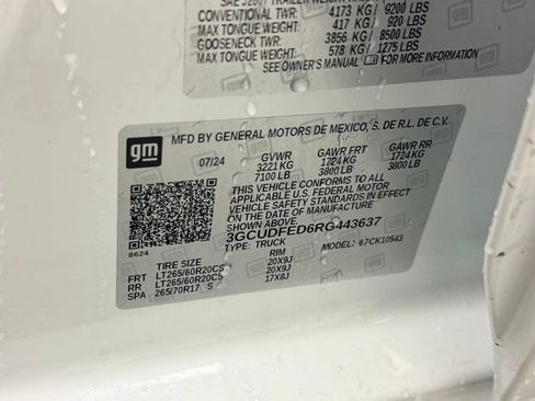 Certified 2024 Chevrolet Silverado 1500 LT Trail Boss w/ Convenience Package II image 27