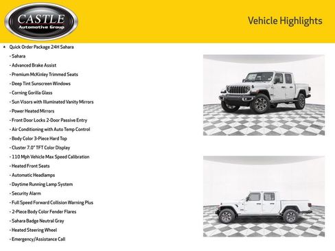 New 2026 Jeep Gladiator Sport image 3