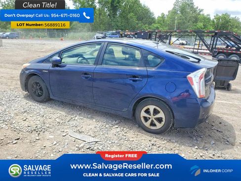 Used 2012 Toyota Prius Three w/ Solar Roof Pkg FWD image 3